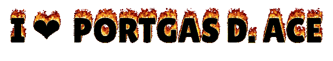 I heart Portgas D Ace